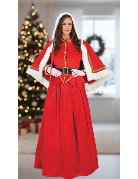 Costume Mère Noël Deluxe qualité professionnelle