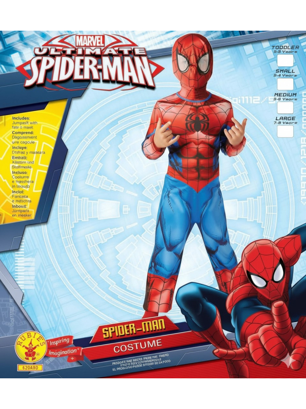 Déguisement Spider-Man Enfant 7-8 ans – Rubie’s
