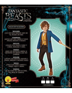 Déguisement Newt Scamander Enfant – Costume Deluxe « Les Animaux Fantastiques » (Rubie’s®) 2