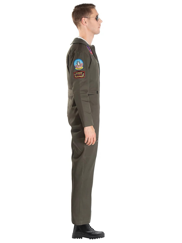 Costume Pilote de Chasse Homme – Combinaison Top Gun® Officielle Paramount