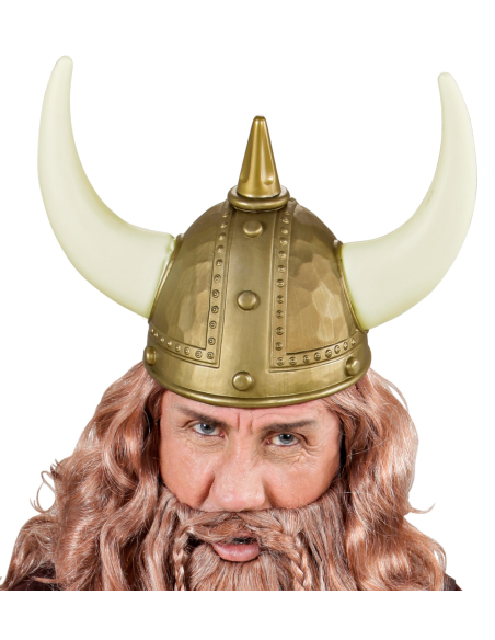 Casque Viking avec Piques et Cornes – Accessoire Guerrier pour Adulte