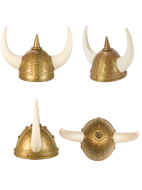 Casque Viking avec Piques et Cornes – Accessoire Guerrier pour Adulte