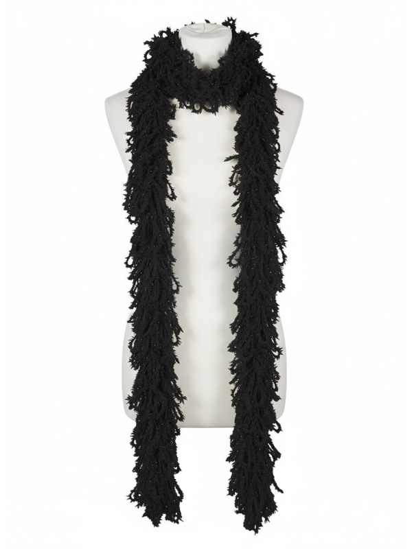 Boas en Acrylique Façon Tricot : L'Accessoire...