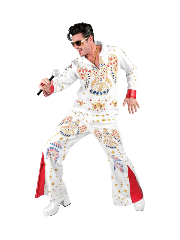 Costume Roi du Rock'n'Roll – Fast Costume Homme Style Elvis