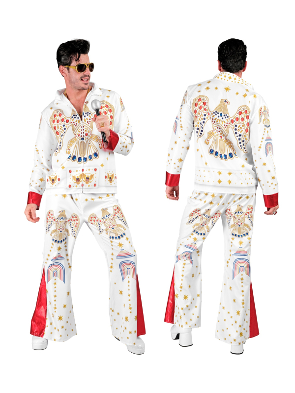 Costume Roi du Rock'n'Roll – Fast Costume Homme Style Elvis