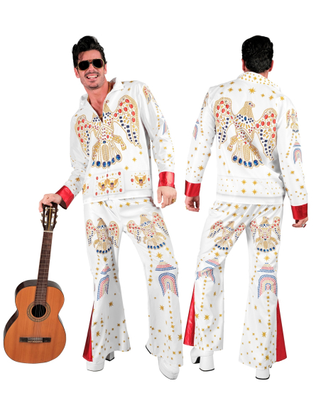 Costume Roi du Rock'n'Roll – Fast Costume Homme Style Elvis