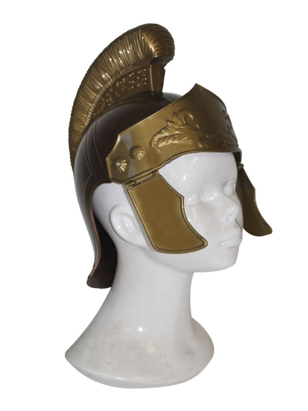 Casque Romain pour Adulte – Accessoire Antique Guerrier et Centurion