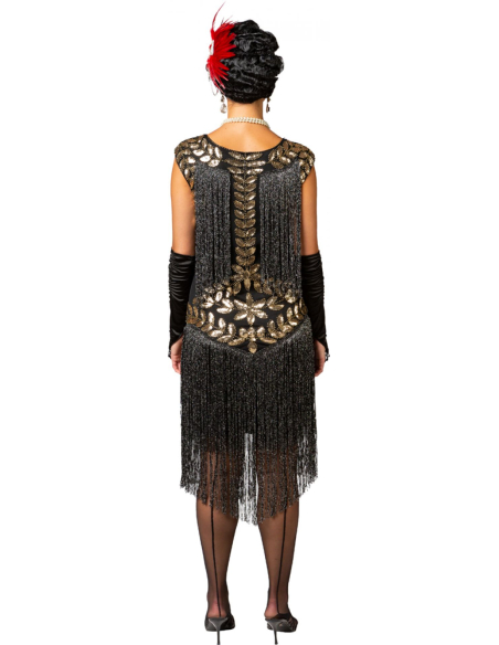 Robe Charleston Années 20 à Sequins & Franges – Glamour rétro
