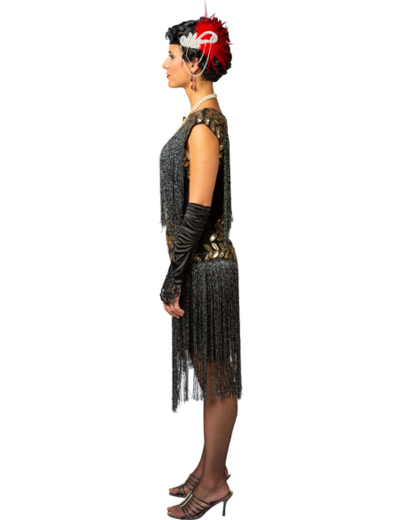 Robe Charleston Années 20 à Sequins & Franges – Glamour rétro