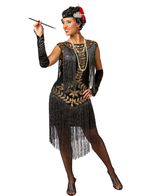 Robe Charleston Années 20 à Sequins & Franges – Glamour rétro