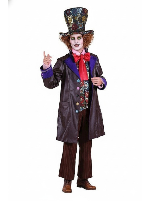 Costume du Chapelier Fou Haut de Gamme – Version Théâtre et Alice au Pays des Merveilles