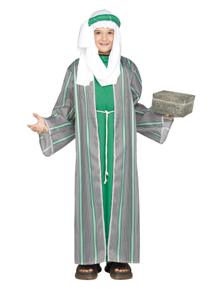 Déguisement Roi Mage Enfant – Costume de Crèche de Noël (4-8 ans & 9-12 ans)