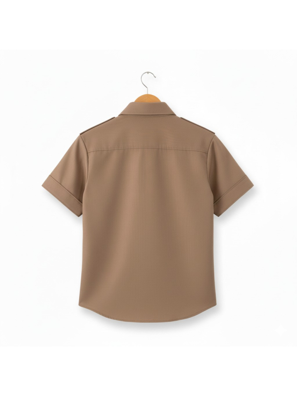 Déguisement de Scout pour Adulte – Chemise beige & bandana rouge