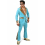 Déguisement de Mac du Disco pour homme bleu et tigré