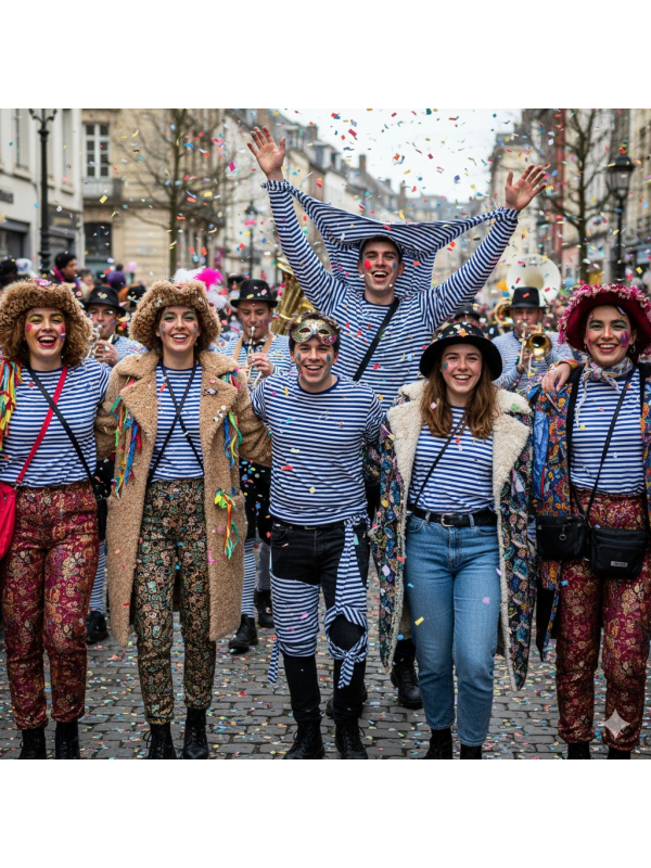Marinière mixte XL & XXL – Carnaval de Dunkerque & esprit marin