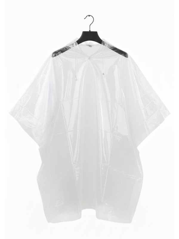 Poncho de pluie transparent – Taille unique mixte – Spécial Carnaval de Dunkerque