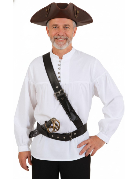 Ceinture avec bandoulière – Pirate, officier & Second Empire