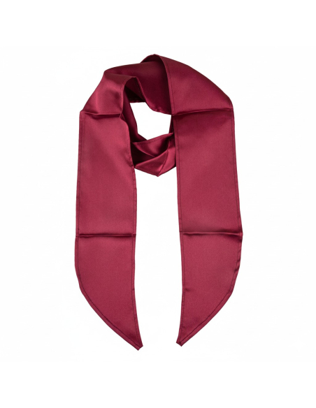 Foulard Bordeaux Victorien – Accessoire Second Empire & Dickens