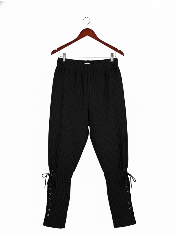 Pantalon Noir Pirate ou Moyen-Âge homme