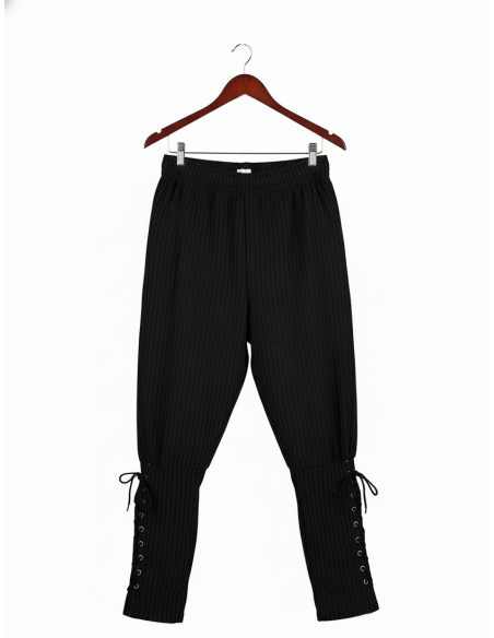 Pantalon Noir Pirate ou Moyen-Âge homme