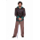 Costume Médiéval Homme Haut de Gamme – Veste Simili Cuir, Chemise & Pantalon
