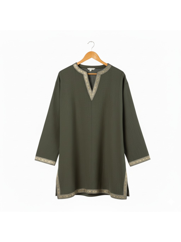 Tunique Médiévale Homme Haut de Gamme – Coton & Lin