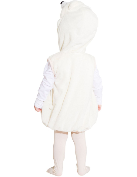 Déguisement Ours Polaire Enfant – Tabard Doux 104 cm (2–3 ans)