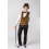 Gilet Doré à Paillettes pour Homme – Tenue Chic & Festive Nouvel An / Cabaret