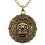 Collier Pirate Crâne & Boussole – Médaillon métal vieil or