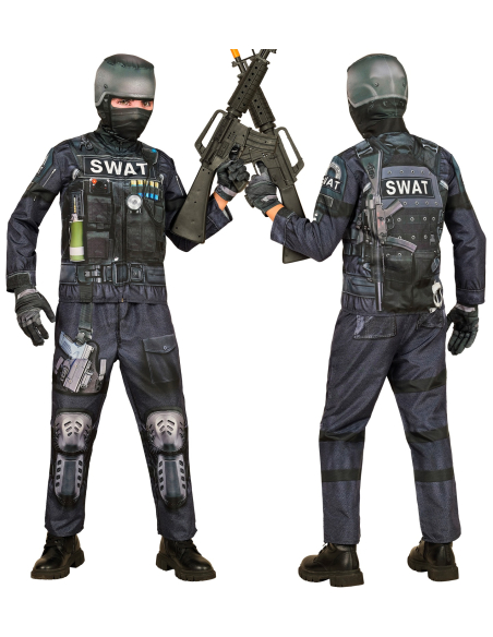 Déguisement SWAT Enfant – Tenue d’Intervention Complète