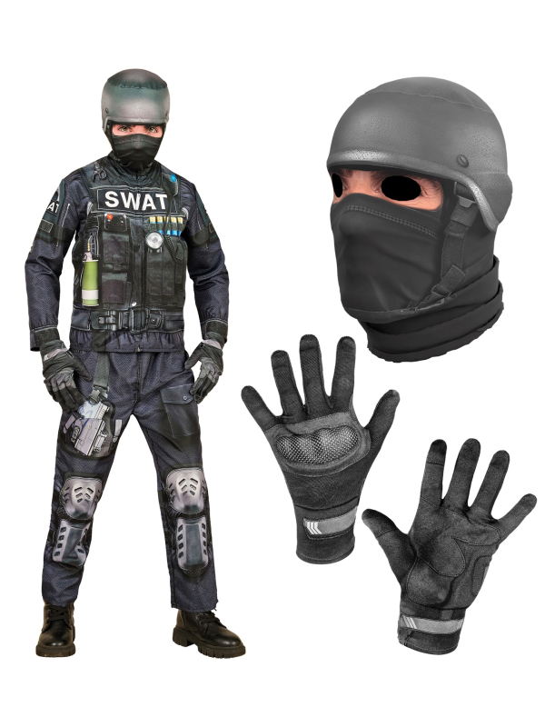 Déguisement SWAT Enfant – Tenue d’Intervention Complète