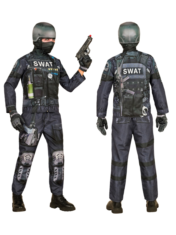 Déguisement SWAT Enfant – Tenue d’Intervention Complète