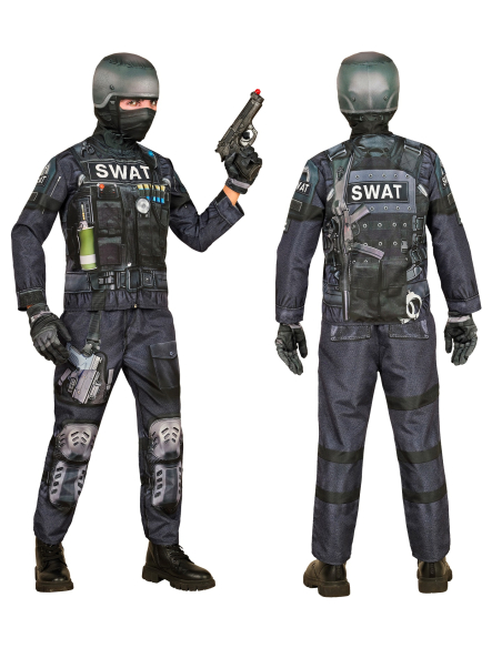 Déguisement SWAT Enfant – Tenue d’Intervention Complète