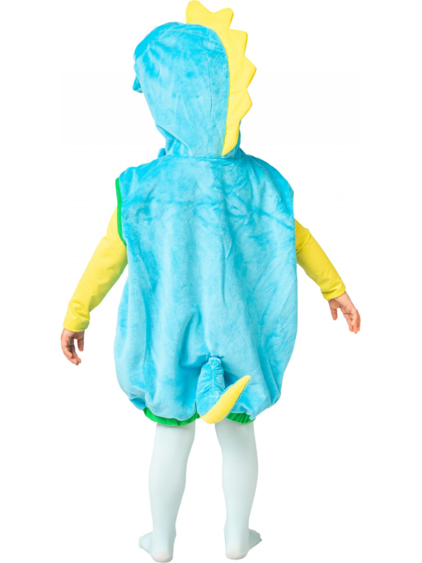 Déguisement Hippocampe Enfant 2–4 ans – Peluche Velours Doux, Facile à Enfiler