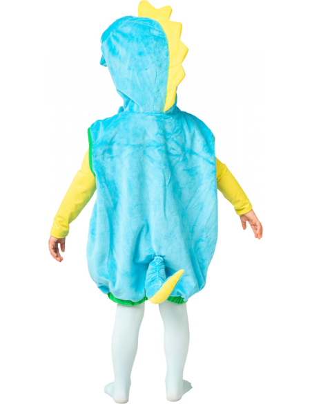 Déguisement Hippocampe Enfant 2–4 ans – Peluche Velours Doux, Facile à Enfiler