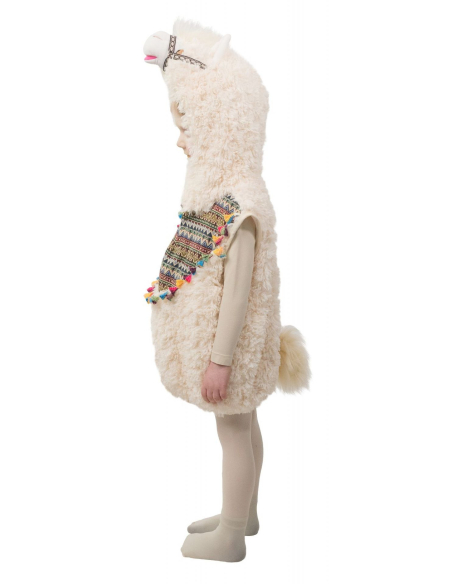 Déguisement Lama Enfant 2–4 ans (104 cm) – Peluche Douce & Carnava