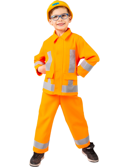 Déguisement Ouvrier de Chantier Enfant – Veste & Pantalon