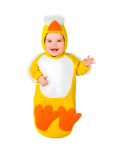 Déguisement Bébé Poussin (0–9 mois) – Costume Pâques & Carnaval
