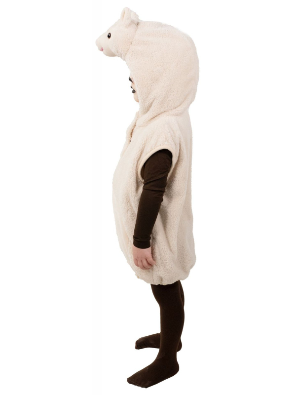 Déguisement Mouton Enfant (2–4 ans / 104 cm) – Costume Douillet Pâques & Carnaval