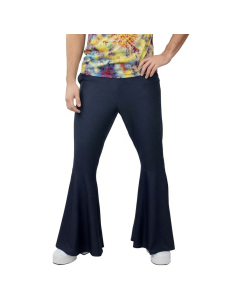 Pantalon Évasé Homme Années 70 – Flare Style Jean Disco & Hippie