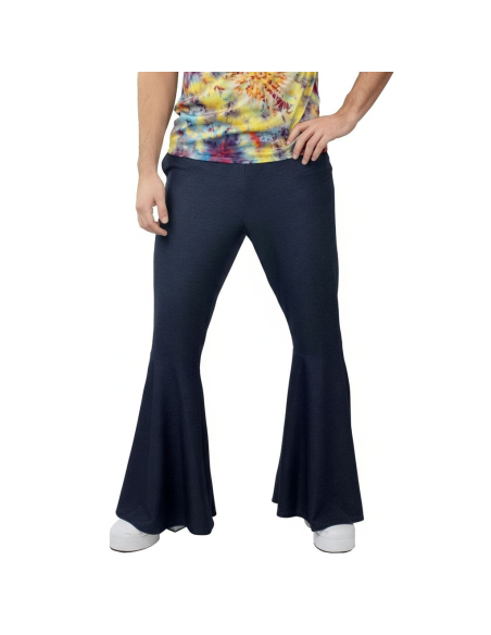 Pantalon Évasé Homme Années 70 – Flare Style Jean Disco & Hippie