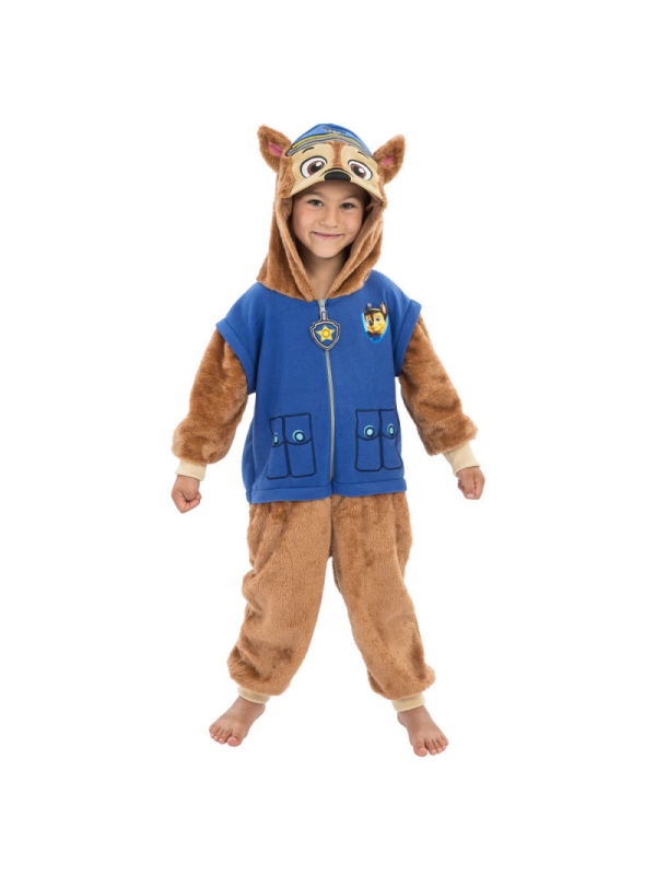 Déguisement Onesie Chase – Pat’ Patrouille™ Enfant (Licence Officielle Nickelodeon)