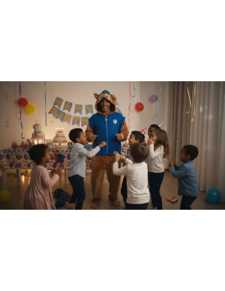 Déguisement Chase Pat’ Patrouille™ Adulte – Onesie Premium Officielle