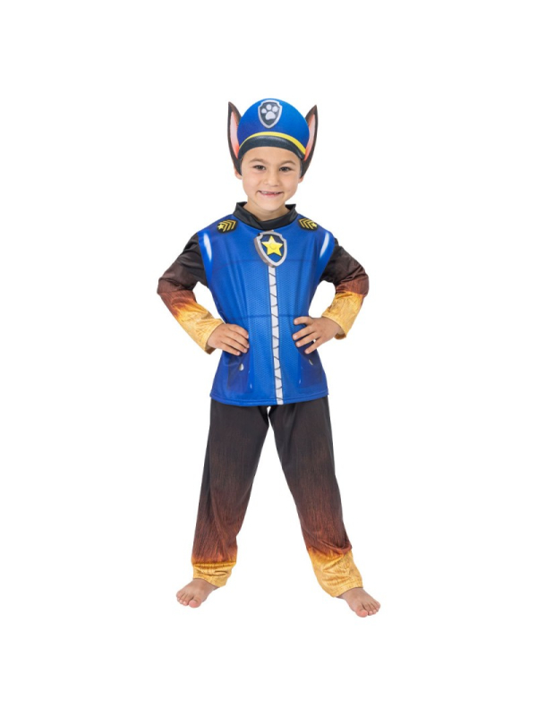 Déguisement Chase Pat’ Patrouille™ Enfant – Tenue 3 Pièces Officielle