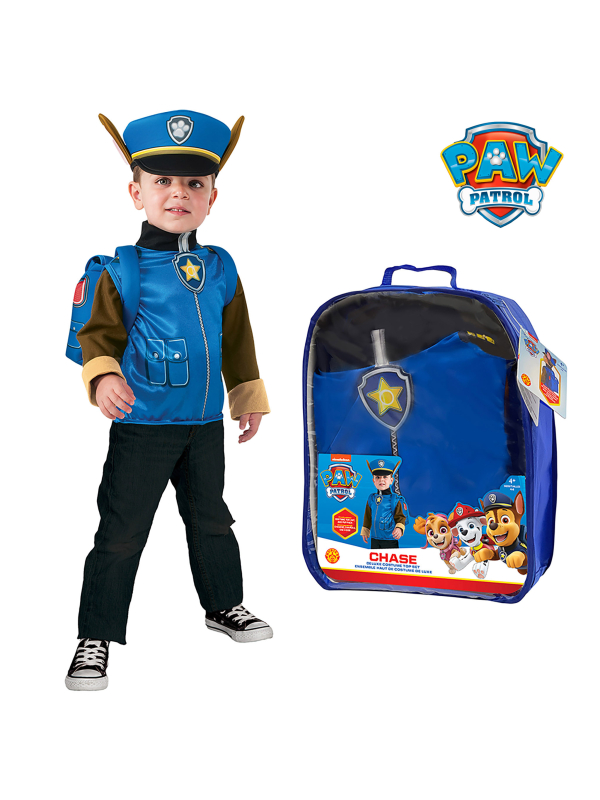 Déguisement Chase Pat’ Patrouille™ Enfant – Set Deluxe Officiel