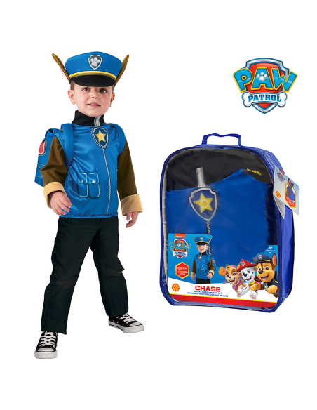 Déguisement Chase Pat’ Patrouille™ Enfant – Set Deluxe Officiel