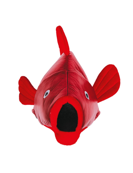 Chapeau Poisson Rouge Adulte – Accessoire de Déguisement Humoristique