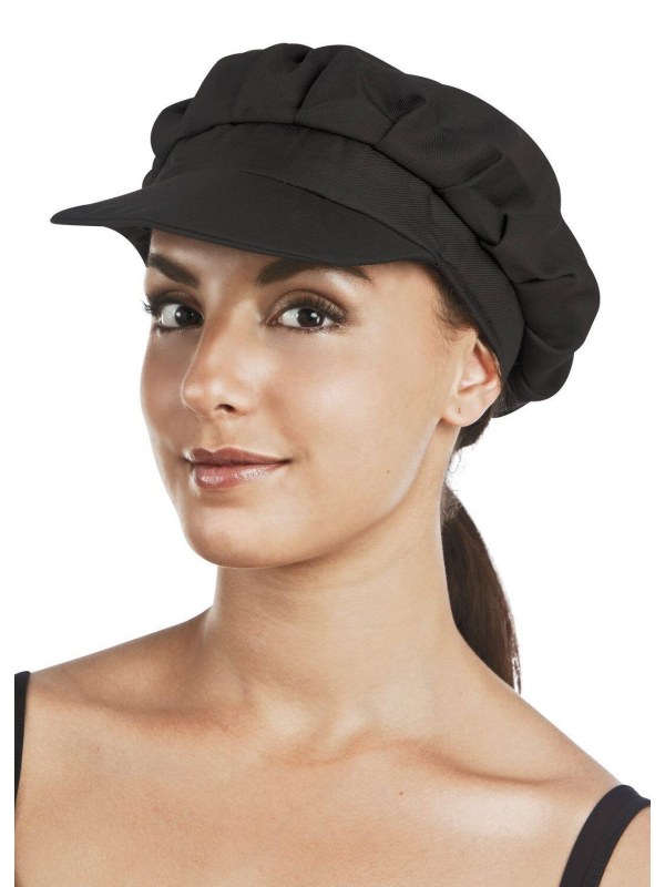 Casquette Gavroche Noire Adulte – Accessoire Rétro Parisien