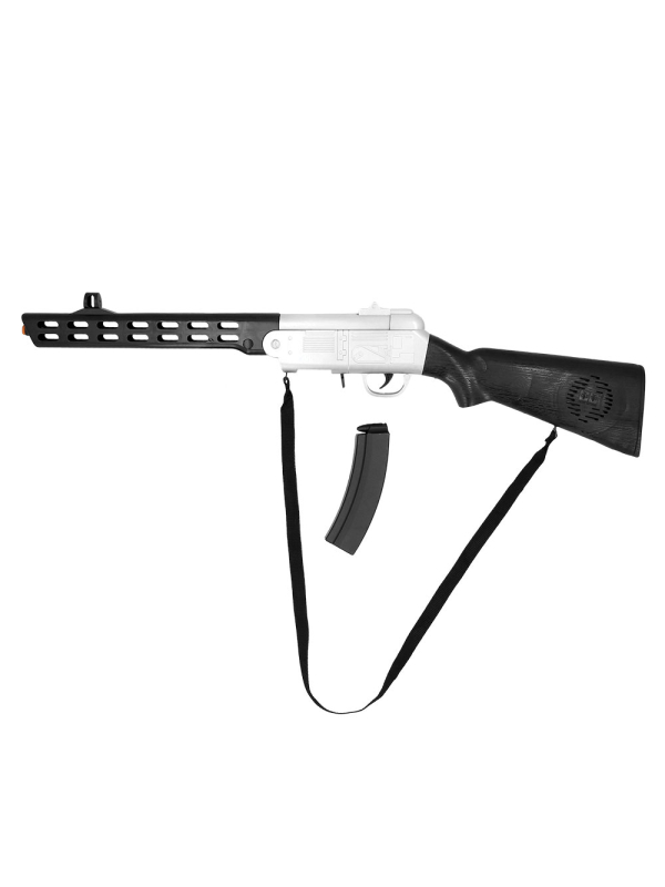 Fusil Factice SWAT 67 cm – Accessoire de Déguisement Police & Forces Spéciales