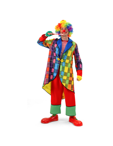 Déguisement Clown Homme Multicolore – Costume Cirque & Carnaval